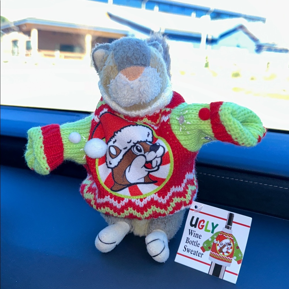 NWT - BUC-EE’S Ugly Wine Bottle Christmas Sweater